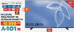 Hİ-LEVEL 50 ULTRA HD SMART LED TV